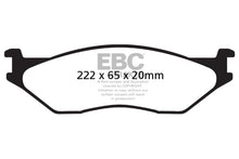 Laden Sie das Bild in den Galerie-Viewer, EBC 02-05 Ford Econoline E550 Yellowstuff Front Brake Pads