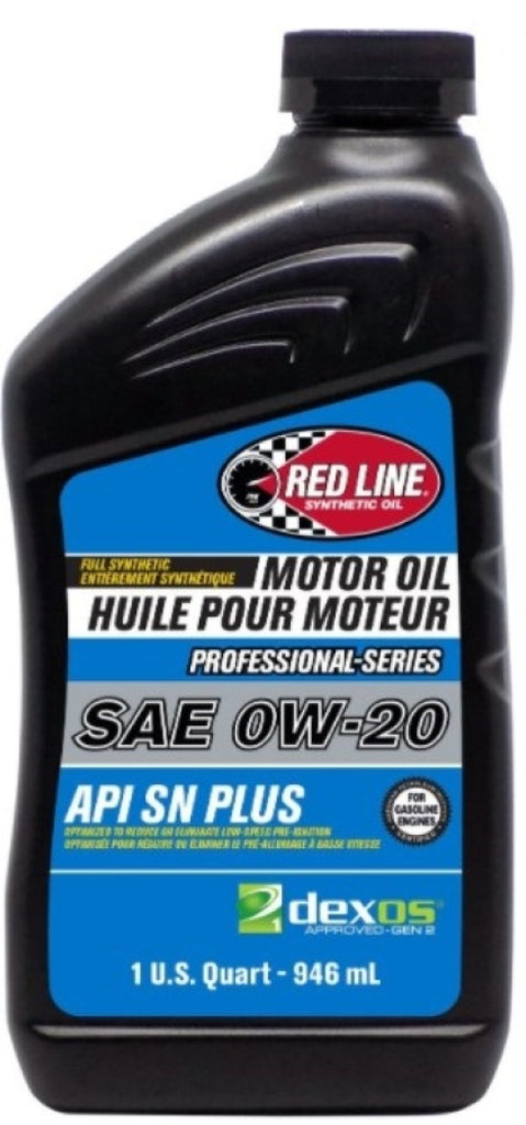 Red Line Pro-Series 0W20 DEX1G2 SN+ Motor Oil - Quart - Single - 2to4wheels