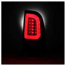 Laden Sie das Bild in den Galerie-Viewer, Spyder 08-16 Ford Super Duty F-250 V3 Light Bar LED Tail Lights - Red Clear (ALT-YD-FS07V3-LBLED-RC)