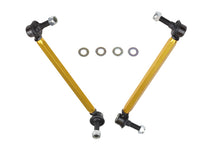 गैलरी व्यूवर में इमेज लोड करें, Whiteline 05+ Mustang Coupe 8cyl (Inc Shelby GT/ GT500) Front Swaybar Link Kit H/Duty Adj Steel Ball