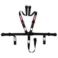 Cargar imagen en el visor de la galería, RaceQuip L&amp;L 16.1 5pt 2in Belt PU Lap Black Hw Black