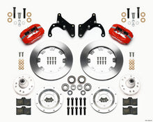 गैलरी व्यूवर में इमेज लोड करें, Wilwood Forged Dynalite Front Kit 12.19in Red 65-68 Chevy Impala -Drum Spindle