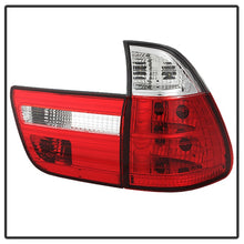 Laden Sie das Bild in den Galerie-Viewer, Spyder BMW E53 X5 00-06 4PCS Euro Style Tail Lights- Red Clear ALT-YD-BE5300-RC