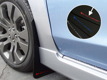 Carica l'immagine nel visualizzatore di Gallery, Rally Armor 12+ Subaru Impreza 5dr Hatch/4dr Sedan UR Black Mud Flap w/ Red Logo