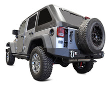 Load image into Gallery viewer, DV8 Offroad 07-18 Jeep Wrangler JK Full Length Rear Bumper w/ Light Holes