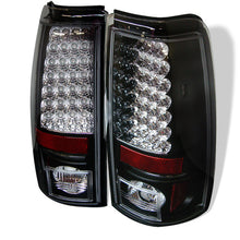 Carica l&#39;immagine nel visualizzatore di Gallery, Spyder Chevy Silverado 1500 99-02 (Not Fit Stepside) LED Tail Lights Blk ALT-YD-CS99-LED-BK