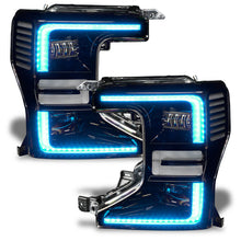 Cargar imagen en el visor de la galería, Oracle 20-22 Ford F-250/350 Super Duty Dynamic ColorSHIFT Headlight DRL Upgrade Kit w/Switchback