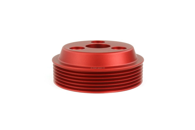 Perrin 2015 Subaru WRX Lightweight Water Pump Pulley - Red - 2to4wheels