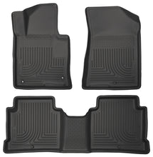 Charger l'image dans la galerie, Husky Liners 2015 Hyundai Sonata Weatherbeater Black Front &amp; 2nd Seat Floor Liners - 2to4wheels