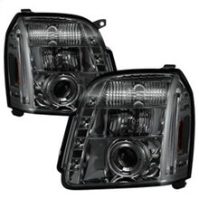 गैलरी व्यूवर में इमेज लोड करें, Spyder GMC Yukon 07-14/Yukon Denali 07-14 Projector Headlights LED Halo LED Smke PRO-YD-GY07-HL-SM