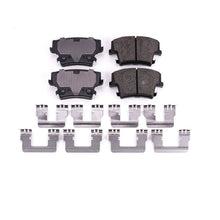 Carica l&#39;immagine nel visualizzatore di Gallery, Power Stop 05-19 Chrysler 300 Rear Z17 Evolution Ceramic Brake Pads w/Hardware