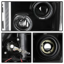 Cargar imagen en el visor de la galería, Spyder Ford Super Duty 11-16 Projector Headlights LEDHalo DRL All Black PRO-YD-FS11-HL-BKV2