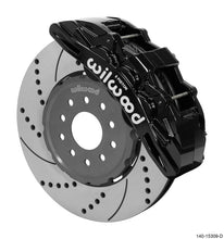 गैलरी व्यूवर में इमेज लोड करें, Wilwood SX6R Front Brake Kit 14in SRP Slotted/Drilled Black 05-13 Chevy Corvette