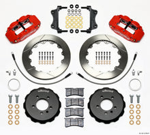 Charger l&#39;image dans la galerie, Wilwood Narrow Superlite 6R Front Hat Kit 12.88in Red 06-12 Volkswagen GTI w/ Lines
