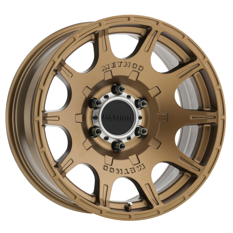 Method MR308 Roost 18x9 +18mm Offset 6x5.5 106.25mm CB Method Bronze Wheel