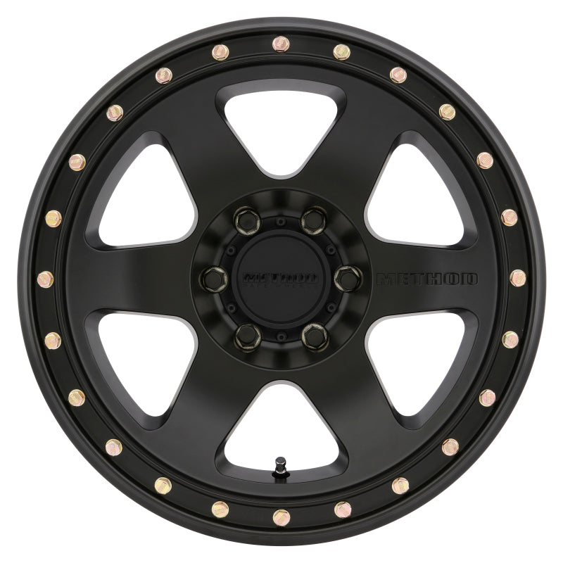 Method MR310 Con6 17x8.5 +35mm Offset 6x5.5 106.25mm CB Matte Black Wheel