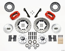 गैलरी व्यूवर में इमेज लोड करें, Wilwood Forged Dynalite Front Kit 11.00in Drilled Red 79-81 Camaro