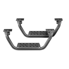 Charger l'image dans la galerie, Go Rhino Dominator Extreme D6 SideSteps - Tex Blk - 4in Drop Down Steps (Pair)