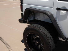 Charger l'image dans la galerie, Road Armor 07-18 Jeep Wrangler JKU 4DR Stealth Rear Fender Flare Body Armor - Tex Blk