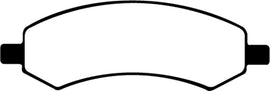 EBC 06-09 Chrysler Aspen 4.7 Yellowstuff Front Brake Pads