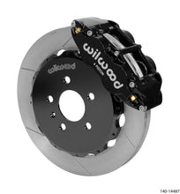 गैलरी व्यूवर में इमेज लोड करें, Wilwood 03-08 Audi A4 Forged Narrow Superlite 6R Front Big Brake Kit 12.88in Rotor Dia (Black)