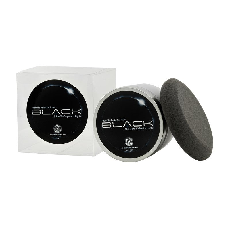 Chemical Guys Black Luminous Glow Infusion Paste Wax - 8oz (P12)