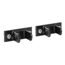 Load image into Gallery viewer, Curt Adjustable Tow Bar Bumper Brackets (1/2in Pin Holes)