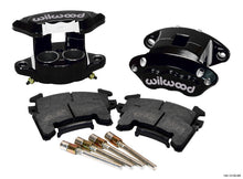 Carica l&#39;immagine nel visualizzatore di Gallery, Wilwood D154 Front Caliper Kit - Black 1.62 / 1.62in Piston 0.81in Rotor