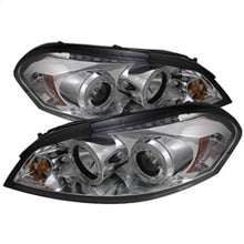 Carica l&#39;immagine nel visualizzatore di Gallery, Spyder Chevy Impala 06-13 Projector Headlights LED Halo LED Chrm PRO-YD-CHIP06-HL-C