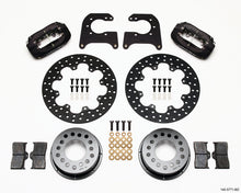 गैलरी व्यूवर में इमेज लोड करें, Wilwood Forged Dynalite Rear Drag Kit Drilled Rotor Chevy 12 Bolt-Spec 3.15in Brng