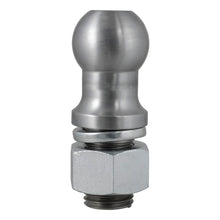 Load image into Gallery viewer, Curt 3in Trailer Ball (2in x 3-1/2in Shank 30Klbs Raw Steel)