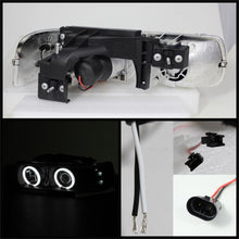 Cargar imagen en el visor de la galería, Spyder Chevy Silverado 1500/2500 99-02Projector Headlights CCFL Halo LED Black PRO-YD-CS99-CCFL-BK