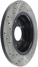 Laden Sie das Bild in den Galerie-Viewer, StopTech 12-15 Ford Focus w/ Rear Disc Brakes Rear Left Slotted &amp; Drilled Rotor