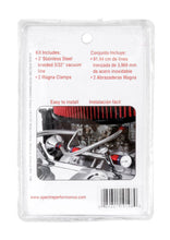 Cargar imagen en el visor de la galería, Spectre Stainless Steel Flex Vacuum Hose 5/32in. - 3ft. - Chrome