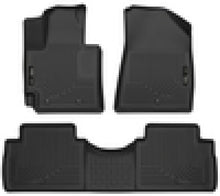 Cargar imagen en el visor de la galería, Husky Liners 2016 Kia Soul Weatherbeater Black Front &amp; 2nd Seat Floor Liners (Footwell Coverage)
