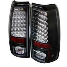 Carica l&#39;immagine nel visualizzatore di Gallery, Spyder Chevy Silverado 1500 99-02 (Not Fit Stepside) LED Tail Lights Blk ALT-YD-CS99-LED-BK