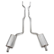 Carica l'immagine nel visualizzatore di Gallery, Stainless Works 1968-72 Corvette Exhaust SB 2-1/2in Factory Style Mufflers