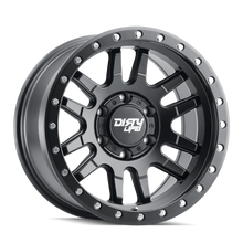 Carica l&#39;immagine nel visualizzatore di Gallery, Dirty Life 9309 Canyon Pro 17x9/5x127 BP/-12mm Offset/71.5mm Hub Matte Black Wheel - Beadlock