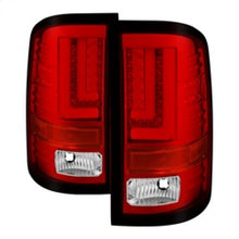 Charger l&#39;image dans la galerie, Spyder GMC Sierra 2016-2017 Light Bar LED Tail Lights - Red Clear ALT-YD-GS16-LED-RC