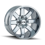 ION Type 141 20x10 / 5x127 BP / -19mm Offset / 87mm Hub Chrome Wheel