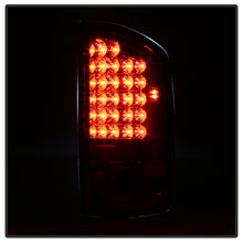 Carica l&#39;immagine nel visualizzatore di Gallery, Spyder Dodge Ram 02-06 1500/Ram 2500/3500 03-06 LED Style Tail Lights Smoke ALT-YD-DRAM02-LED-SM