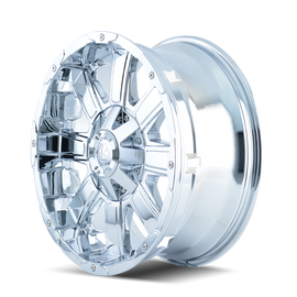 Mayhem 8030 Chaos 18x9 / 6x114.3 BP / 18mm Offset / 78.3mm Hub Chrome Wheel