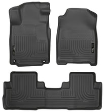 Laden Sie das Bild in den Galerie-Viewer, Husky Liners 2016 Honda CR-V WeatherBeater Combo Black  Floor Liners - 2to4wheels img 2