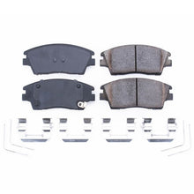 Carica l&#39;immagine nel visualizzatore di Gallery, Power Stop 17-19 Hyundai Elantra Front Z17 Evolution Ceramic Brake Pads w/Hardware