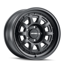 Cargar imagen en el visor de la galería, Mayhem 8303 Voyager 17x8.5 / 8x165.1 BP / 0mm Offset / 125.2mm Hub Matte Black Wheel