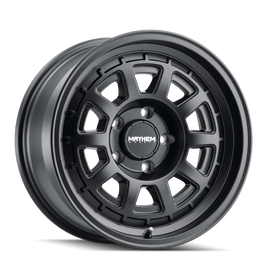 Mayhem 8303 Voyager 17x8 / 5x160 BP / 52mm Offset / 65.1mm Hub Matte Black Wheel