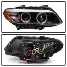 Laden Sie das Bild in den Galerie-Viewer, Spyder BMW X5 E53 2004-2006 Projector Halogen Model- DRL LED CCFL Halo Blk PRO-YD-BMWX503-CCFL-BK