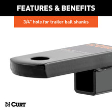 Load image into Gallery viewer, Curt Class 1 Ball Mount (1-1/4in Shank 2000lbs 1-1/4in Drop 6-3/4in Long)
