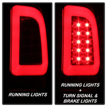 Laden Sie das Bild in den Galerie-Viewer, Spyder 08-16 Ford Super Duty F-250 V3 Light Bar LED Tail Lights - Red Clear (ALT-YD-FS07V3-LBLED-RC)