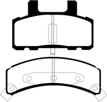 Carica l&#39;immagine nel visualizzatore di Gallery, EBC 97-99 Cadillac Deville 4.6 (Rear Drums) Yellowstuff Front Brake Pads